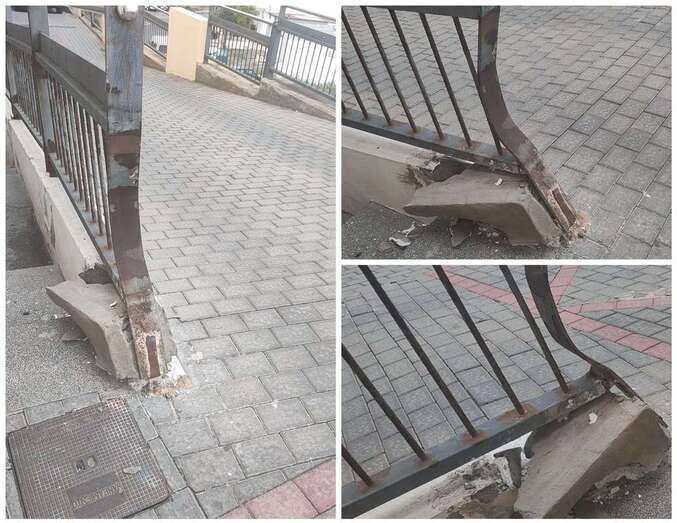 Imagen de la barandilla en cuestión / TA